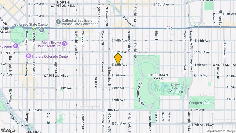 1158 Marion St Map and Location Details