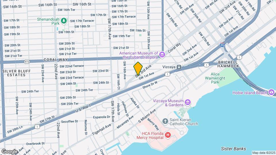 3675 SW 3rd Ave Mapa y Detalles de la Ubicación