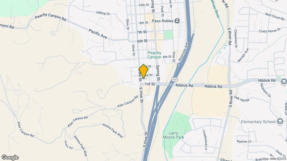 122 Vine St Map and Location Details