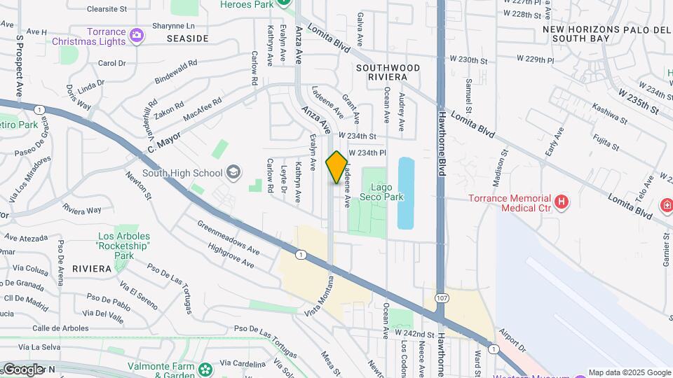 23540 Anza Ave Mapa y Detalles de la Ubicación