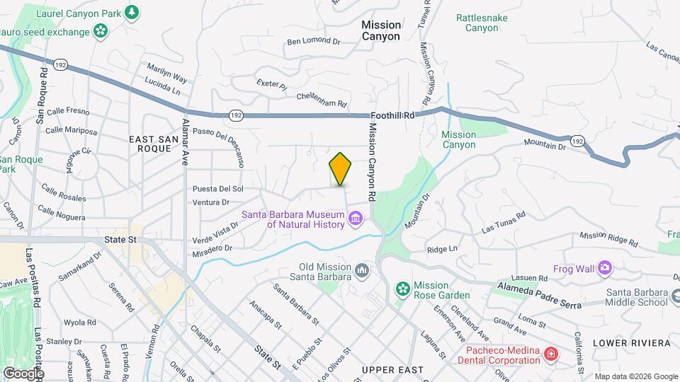 2635 Puesta Del Sol Map and Location Details