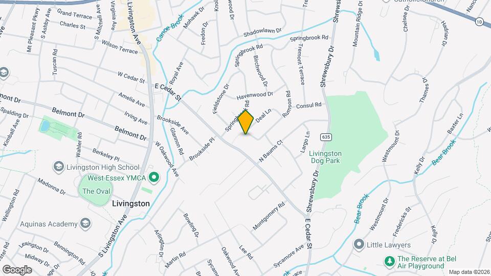 4 Rumson Rd Map and Location Details