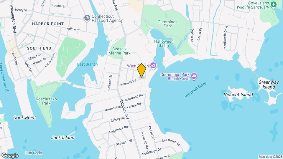 85 Iroquois Rd Map and Location Details