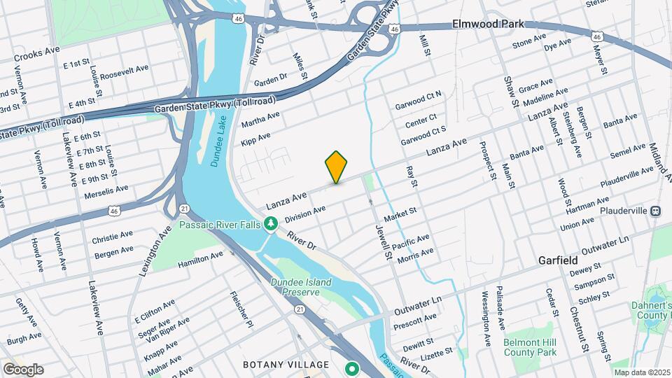 100 Lanza Ave Mapa y Detalles de la Ubicación