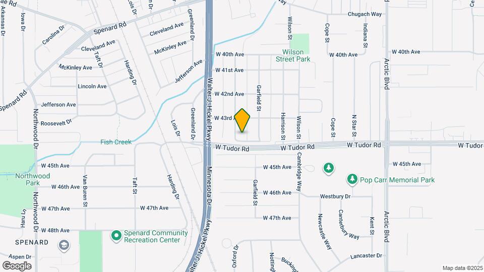 4311 Hayes St Map and Location Details