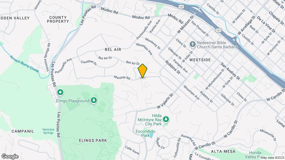 1213 Manitou Rd Map and Location Details