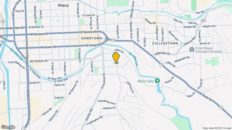 308 Hudson St, Unit Hudson Suite Apt Map and Location Details