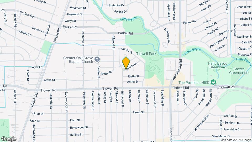 9715 Shady Dr Map and Location Details