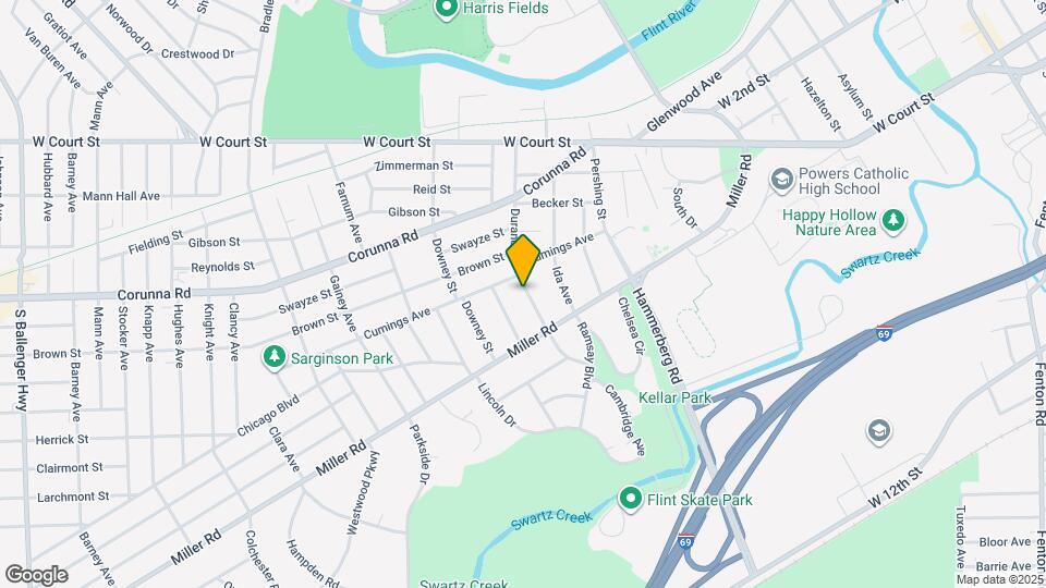 1412 Durand St Mapa y Detalles de la Ubicación