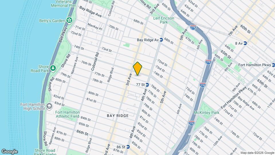331 76th St Map and Location Details