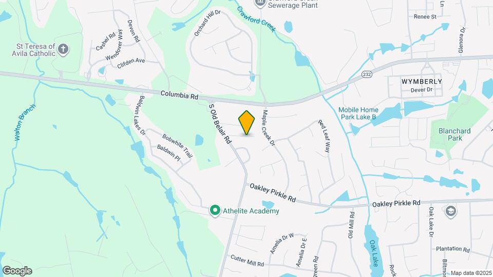 4728 Brookwood Dr Map and Location Details