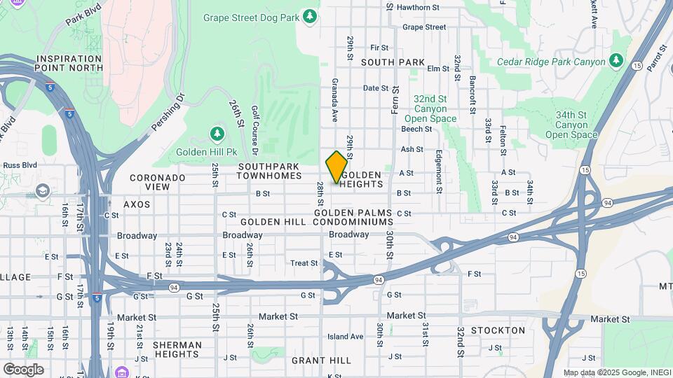 2840 B St Map and Location Details
