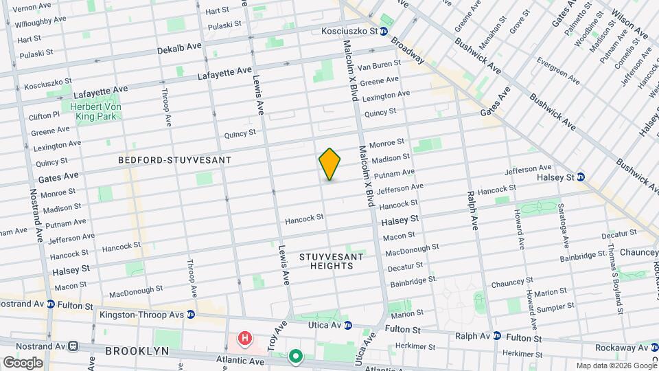 740 Putnam Ave, Unit Apt 3 Map and Location Details