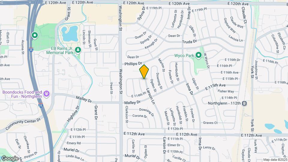 11487 Larson Ln Map and Location Details