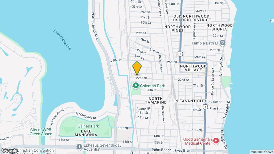 1113 22nd St Map and Location Details