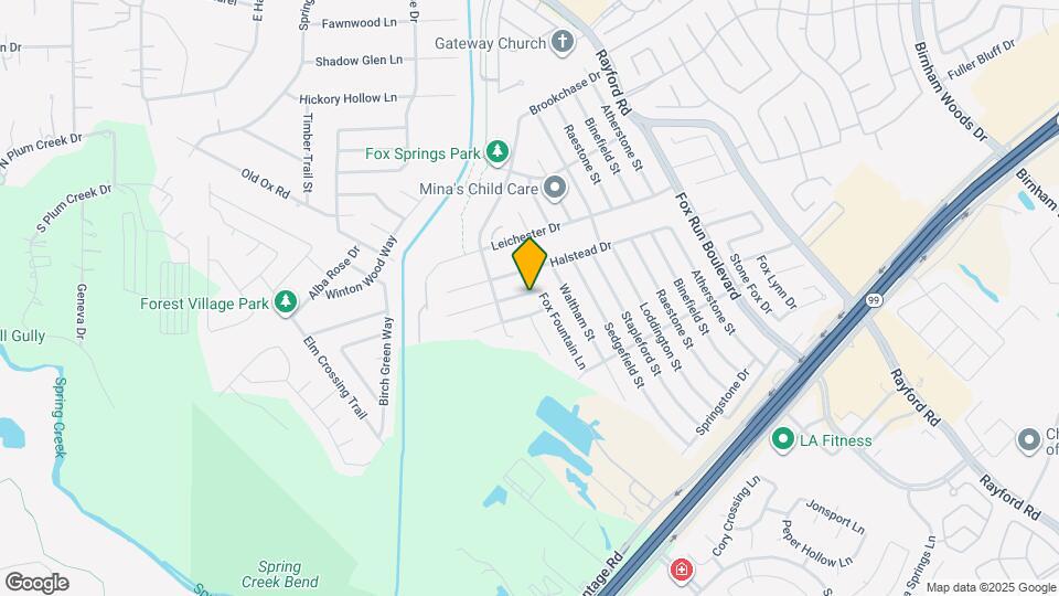 2530 Fox River Ln Map and Location Details