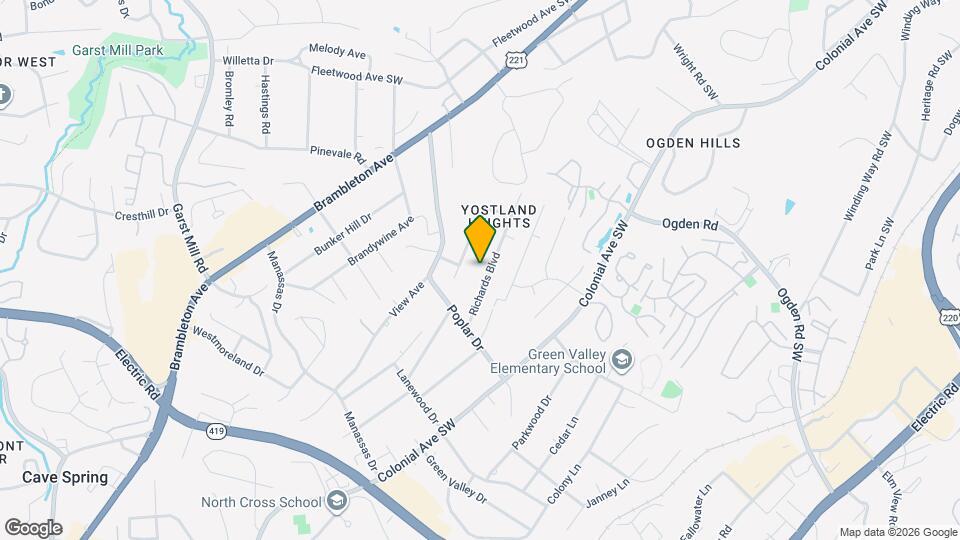 3481 Richards Blvd Map and Location Details