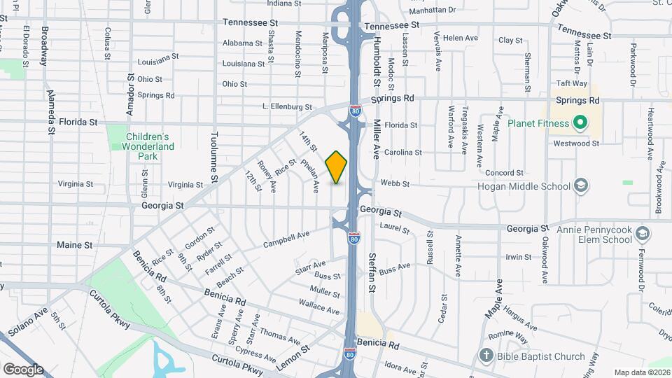 222 14th St Map and Location Details