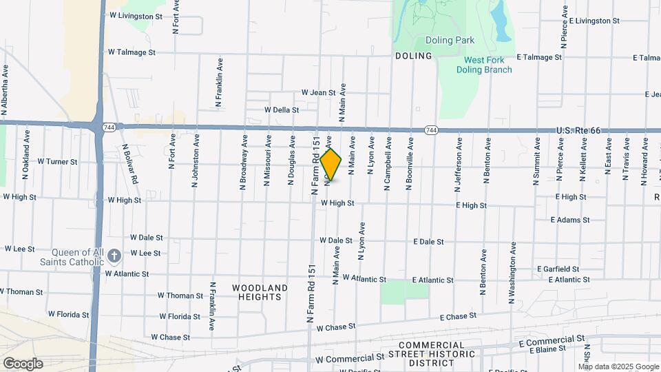 2228 N Concord Ave Map and Location Details