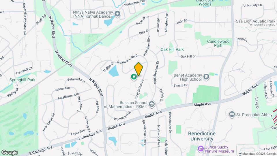 6S018 Steeple Run Dr Map and Location Details