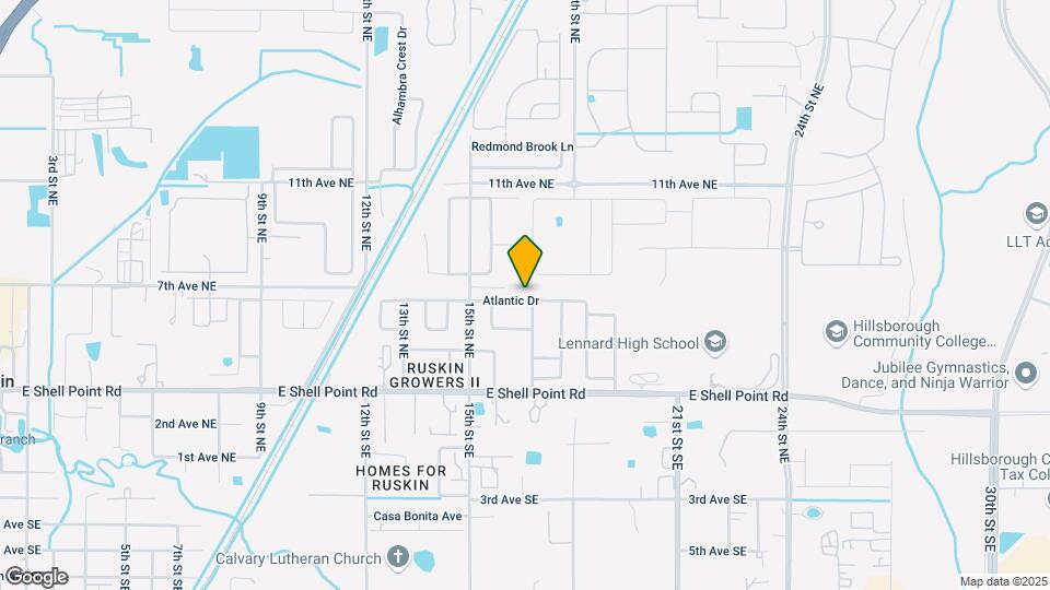 1616 Atlantic Dr Map and Location Details