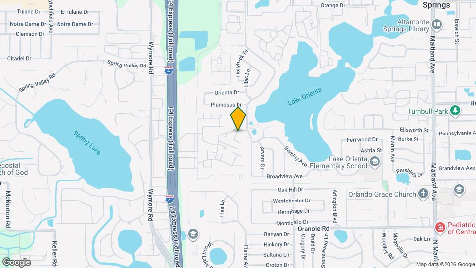 Altamonte Springs Apts Map and Location Details