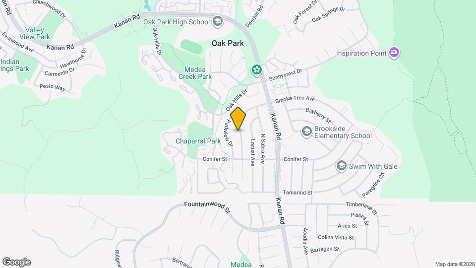 217 Smoke Tree Ave Map and Location Details