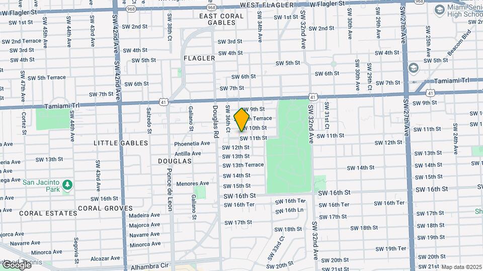 3591 SW 11th St Map and Location Details