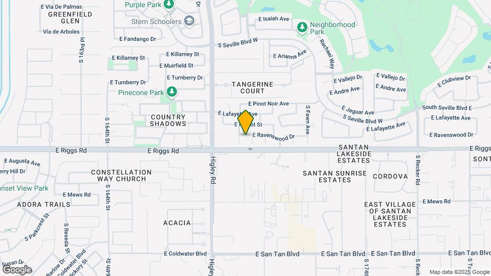 3329 E Ravenswood Dr Map and Location Details