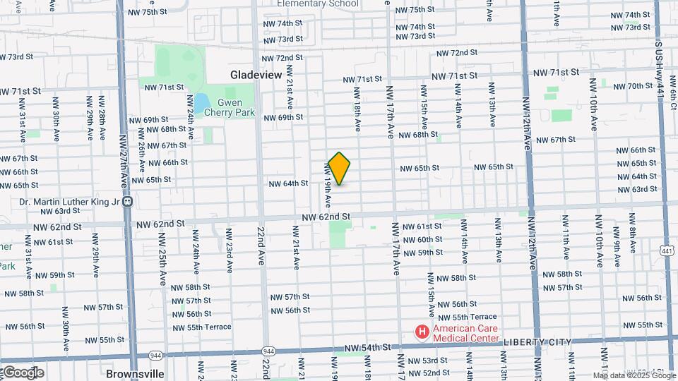 1871 NW 63rd St Map and Location Details