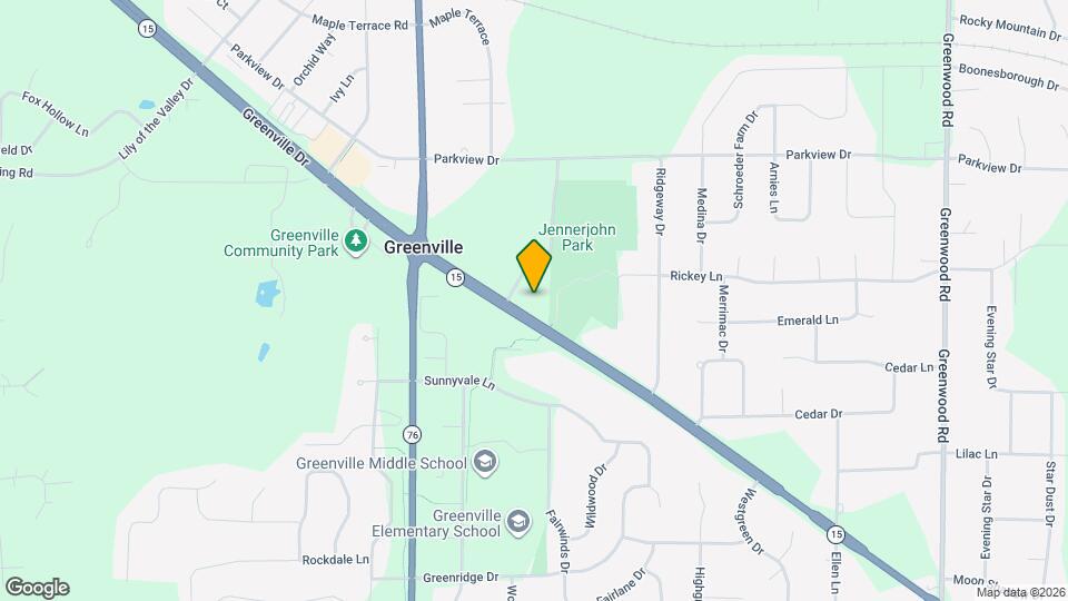 N1614 Meadowview Dr Mapa y Detalles de la Ubicación