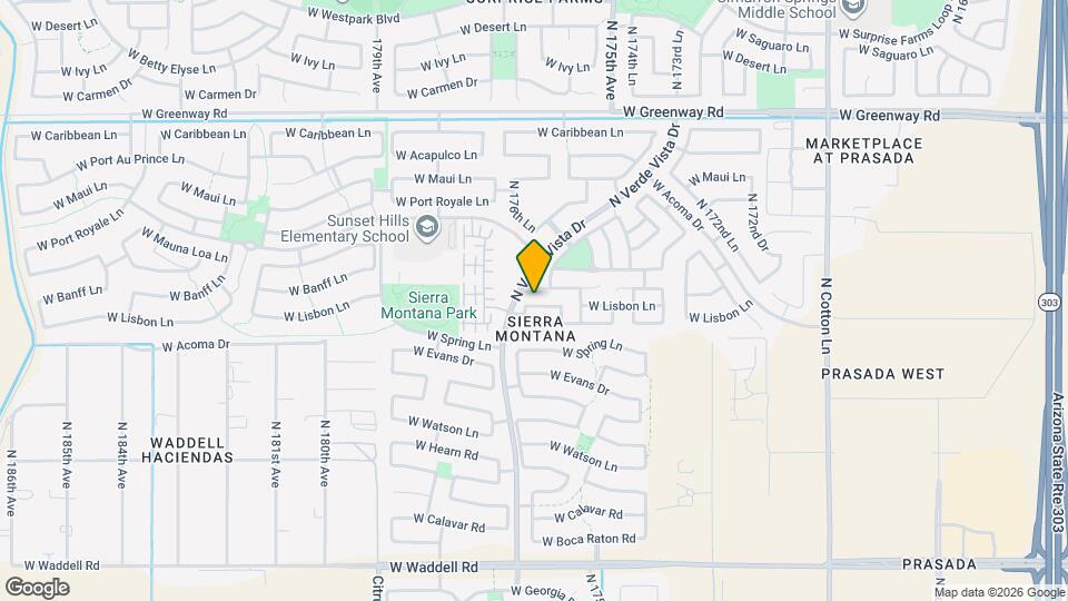 17648 W Lisbon Ln Map and Location Details