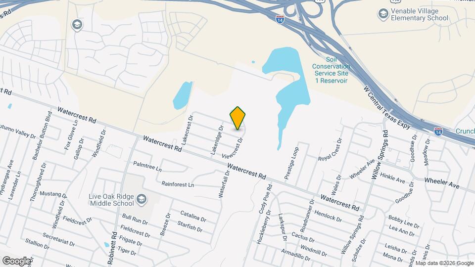3303 Driftwood Dr Map and Location Details