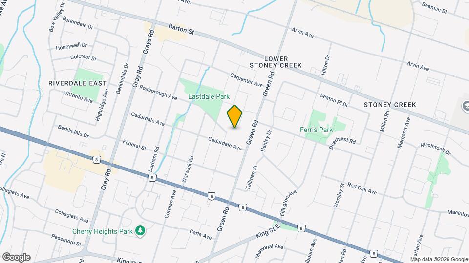 61 Eastbury Dr Map and Location Details