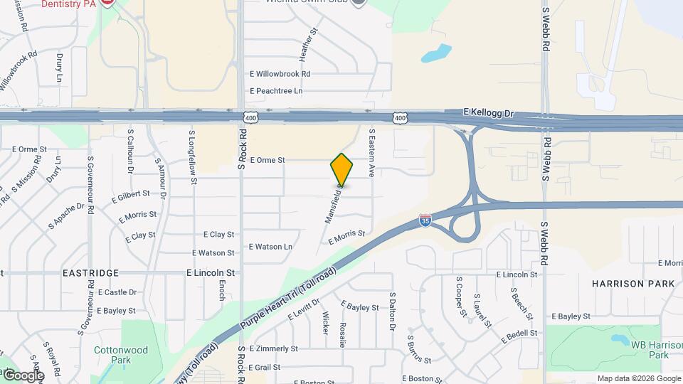 8302 E Gilbert St Map and Location Details