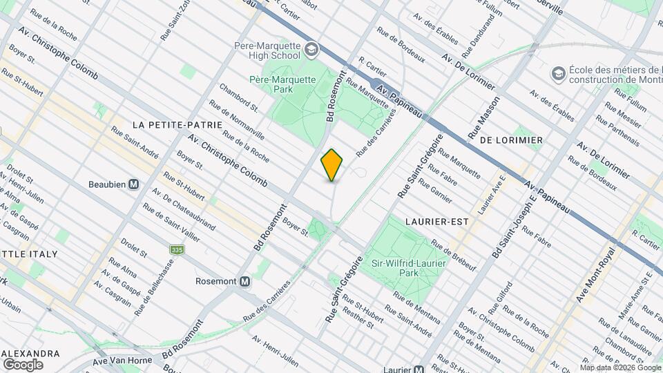 1223 Des Carrieres Rue Map and Location Details