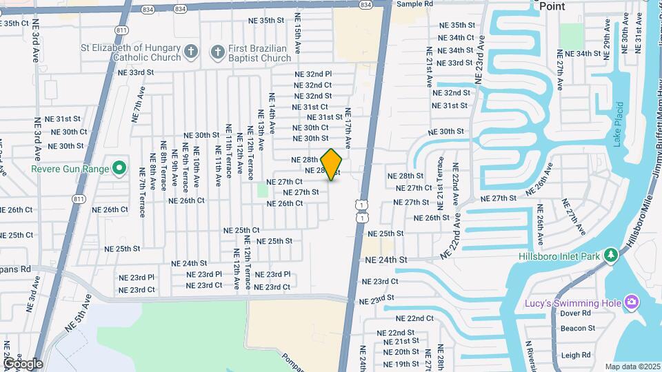 2730 NE 16th Ave Map and Location Details