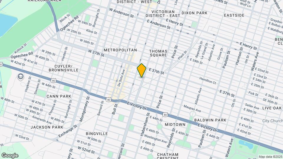 126 E 39th St Map and Location Details