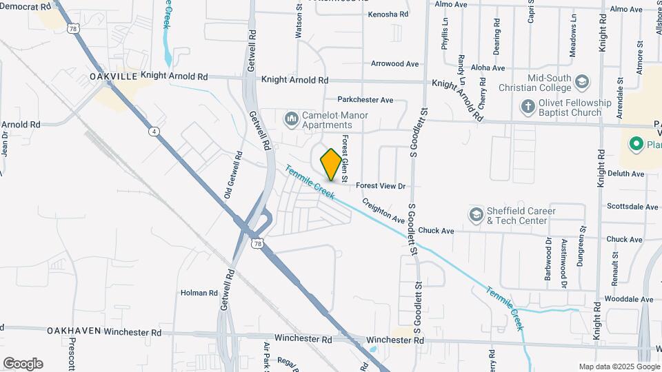 4079 Forest View Dr Map and Location Details