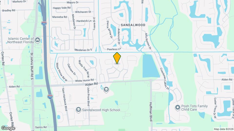 2472 Fernside Rd Map and Location Details