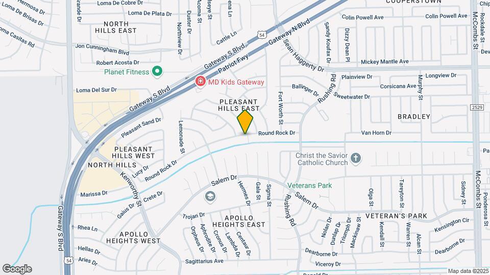 4998 Round Rock Dr Map and Location Details