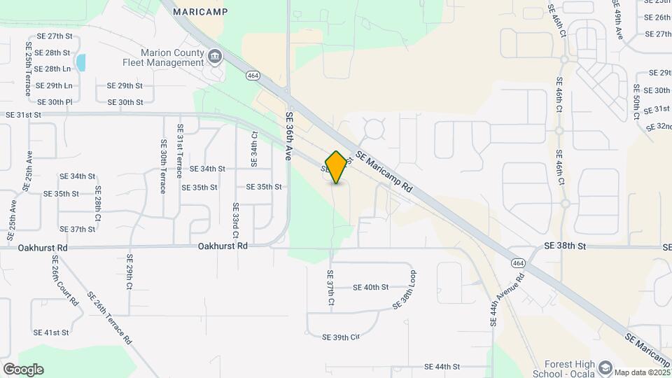 3491 SE 37th Ct Map and Location Details