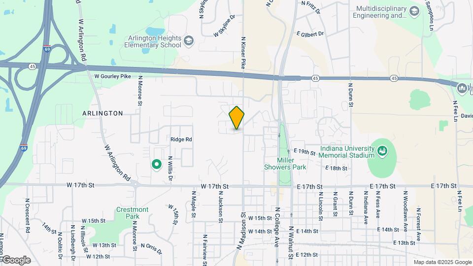 428 W Northlane Dr-Unit -3 Bed Map and Location Details