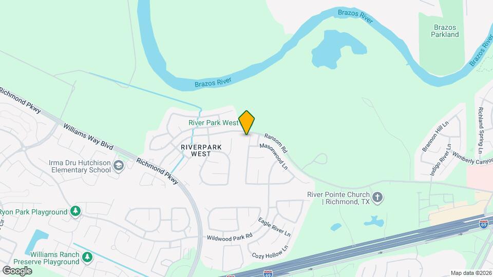 2311 Trinity Manor Ln Map and Location Details