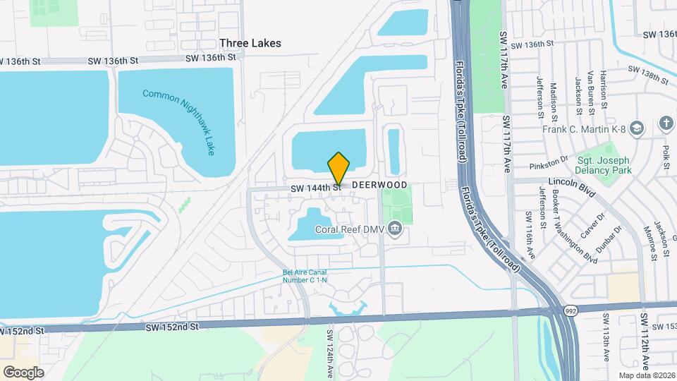 12357 SW 144th Terrace Map and Location Details
