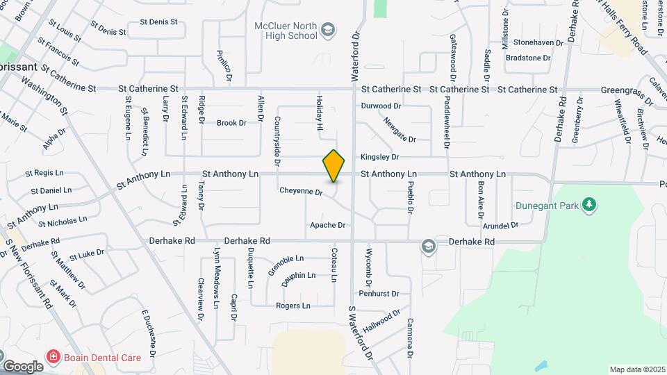 255 Mohican Ln Map and Location Details