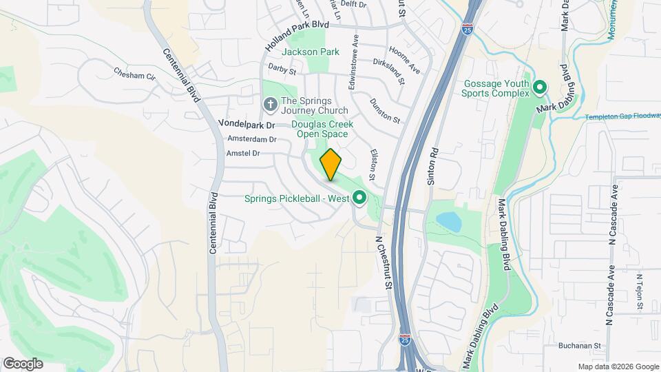 860 Vondelpark Dr Map and Location Details