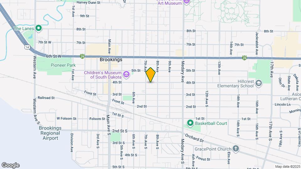 708 4th St Map and Location Details