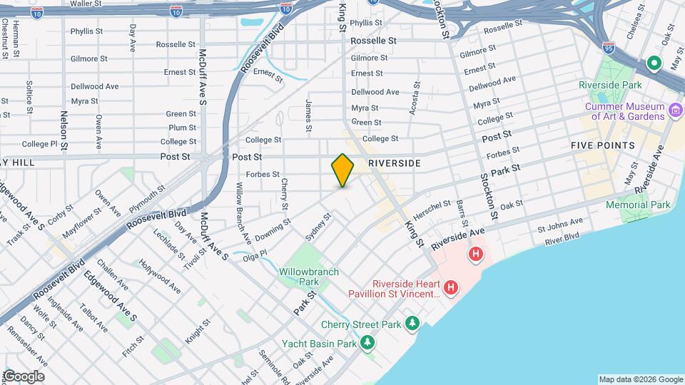 2750 Downing St Map and Location Details