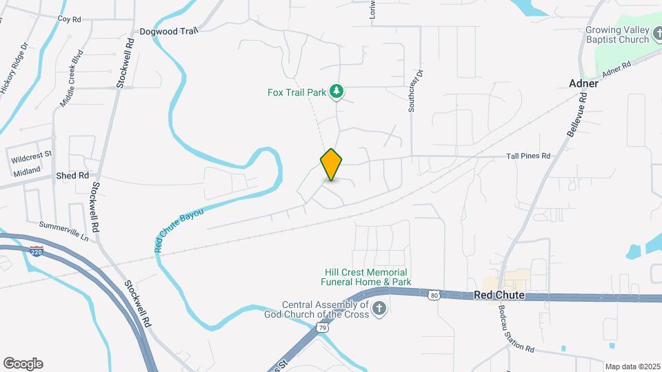 703 Fox Den Map and Location Details